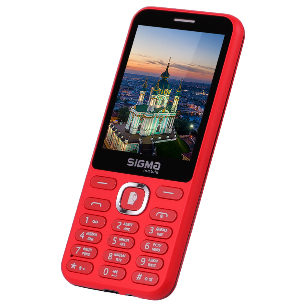 Мобільний телефон Sigma X-style 31 Power Type-C Red (4827798855058) - зображення 3