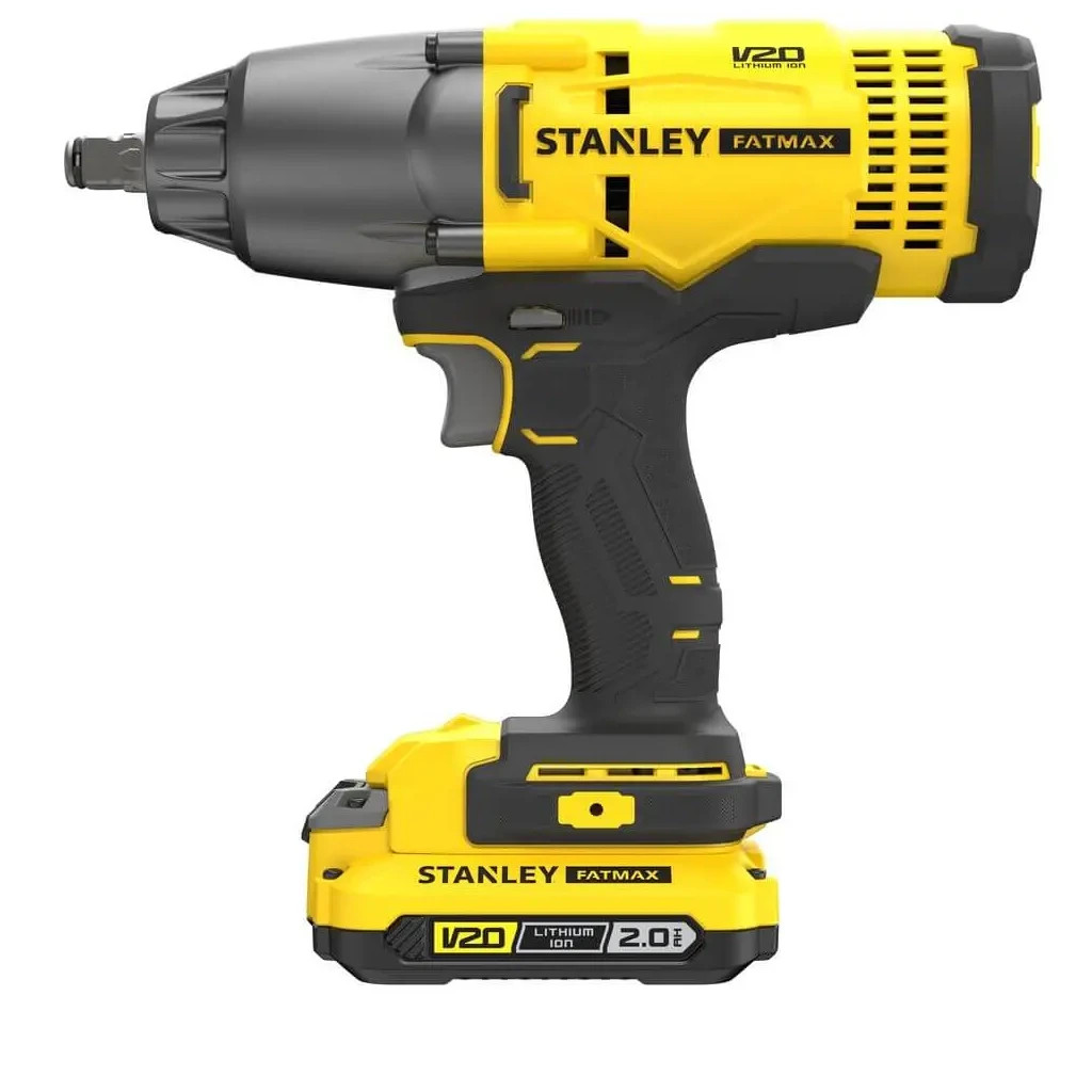 Гайковерт Stanley FatMax, Li-Ion 18V, 475 Нм, 1700 об/хв, 2500 уд/хв (без АКБ и ЗУ) (SFMCF900B) - зображення 2