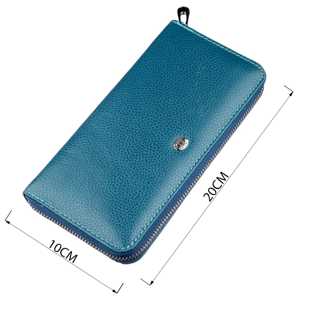 Гаманець ST Leather Блакитний (18861) - зображення 3