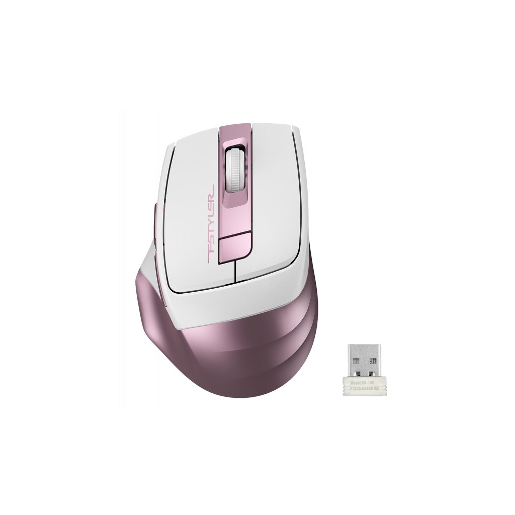 Мишка A4Tech FG35 Pink - зображення 1