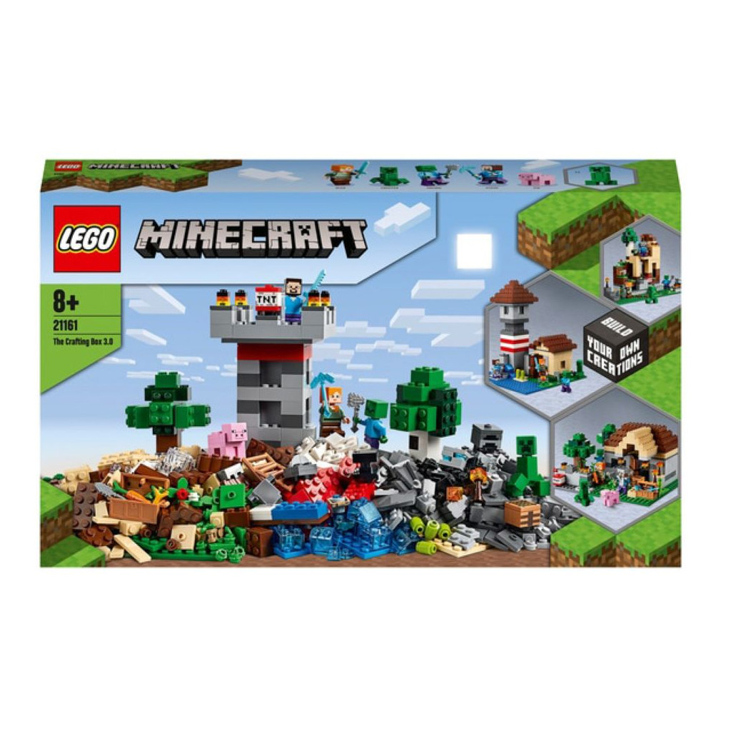 Конструктор LEGO Minecraft The Crafting Box 3.0 (21161) (396380) - зображення 1