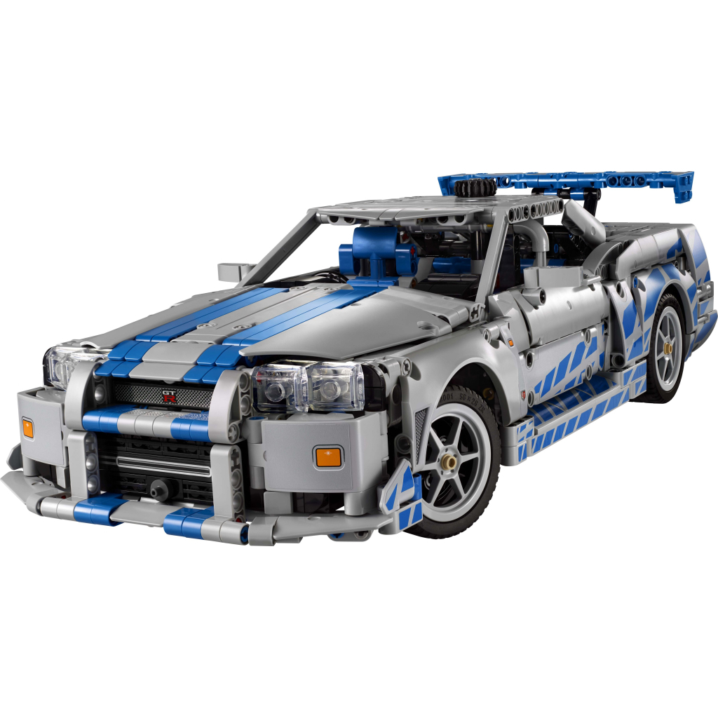 Конструктор LEGO Technic Подвійний форсаж Автомобіль Nissan Skyline GT-R (42210) - зображення 2
