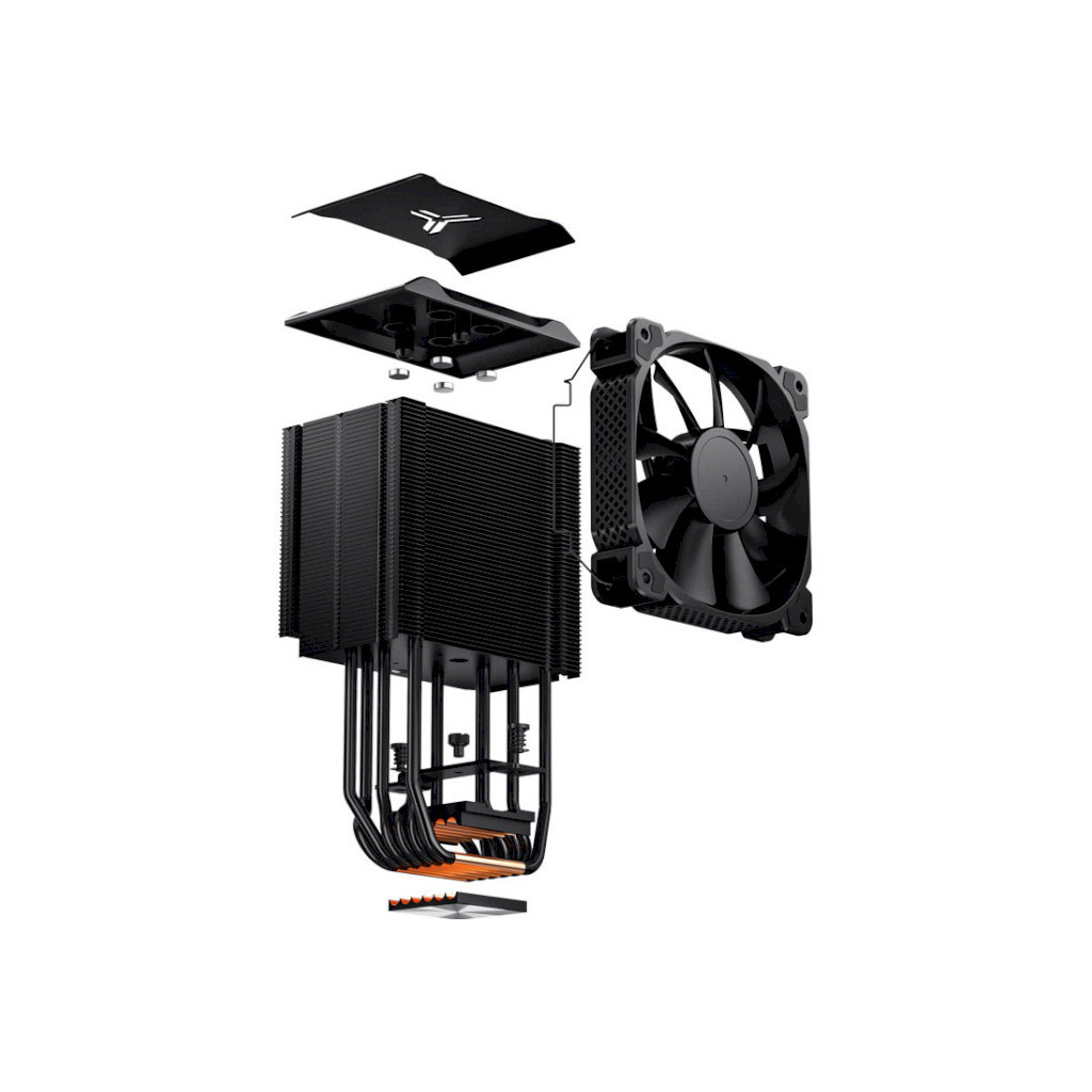Кулер до процесора JONSBO HX6240 Black - зображення 11