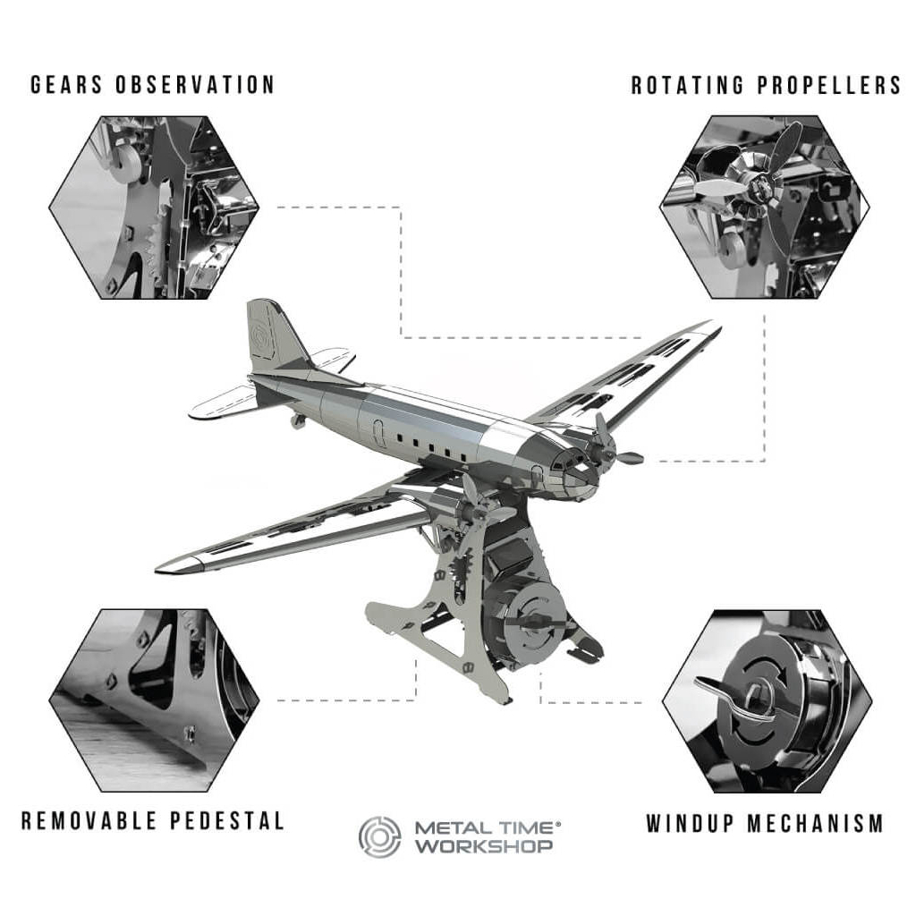Конструктор Metal Time колекційна модель Remarkable Douglas (MT057) - зображення 3