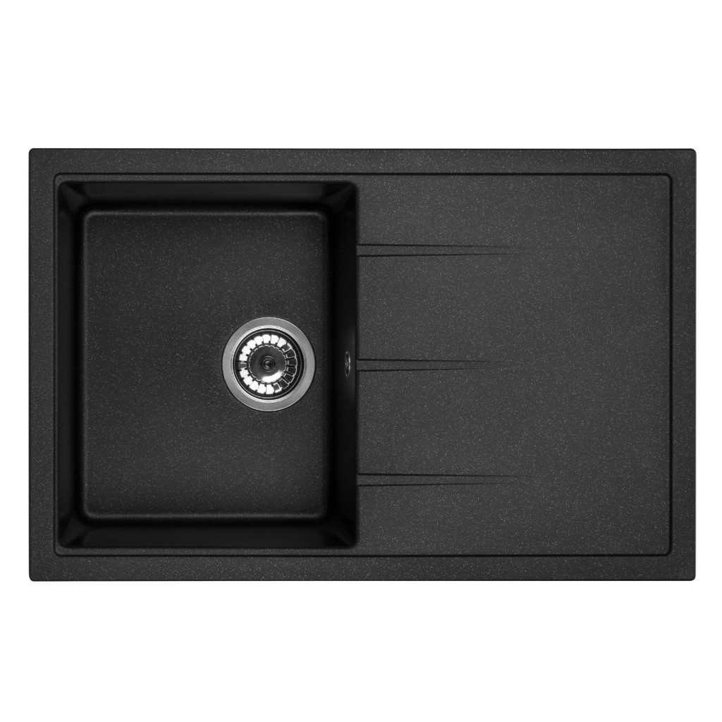 Мийка кухонна GRANADO TOLEDO black shine (gr2101) - зображення 1