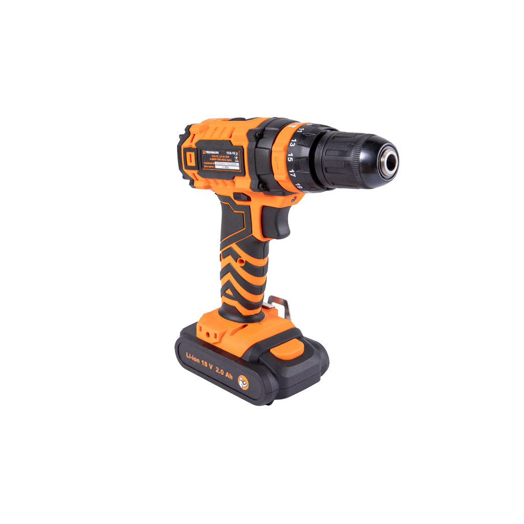Шуруповерт Tekhmann TCD-18 Li 2.0 (851219) - зображення 2