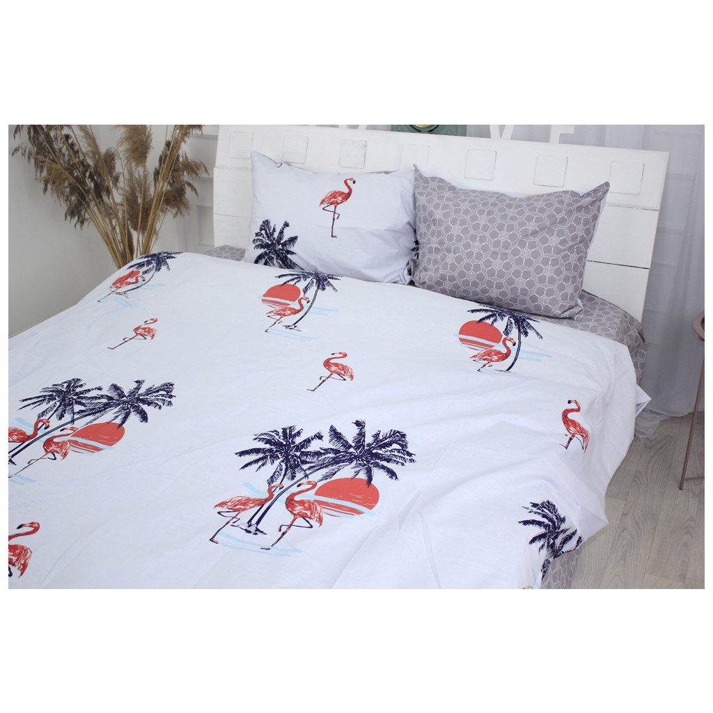 Постільна білизна MirSon Бязь Premium 17-0268 Garland Сімейний 160x220 (2200002110419) - зображення 3