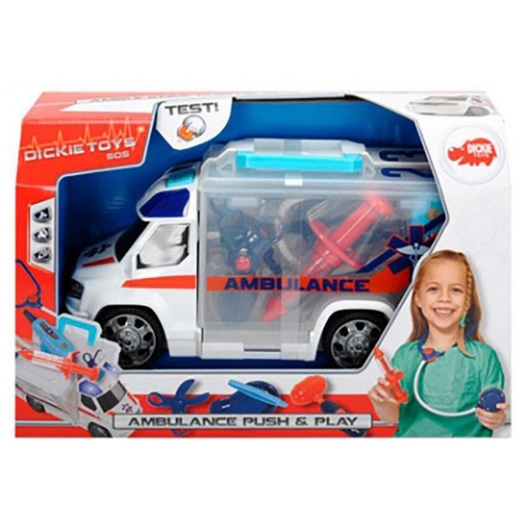 Спецтехніка Dickie Toys Швидка допо з набором лікаря 33 см (3716000) - зображення 10