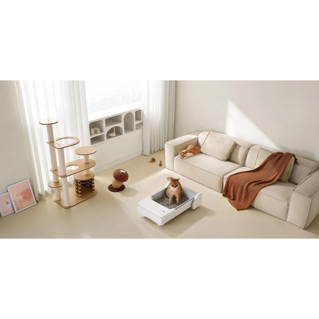 Туалет для котів Ubpet Розумний самоочисний (UCAT C30) - picture 8