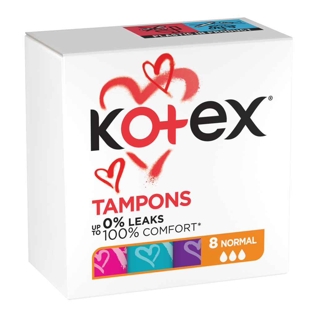 Тампони Kotex Normal 8 шт. (5029053534534) - зображення 2