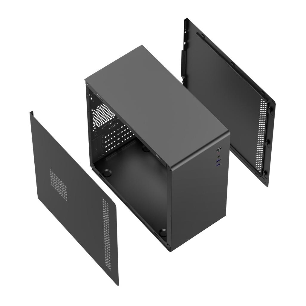 Корпус для ПК Gamemax A200-BK-500B - зображення 9