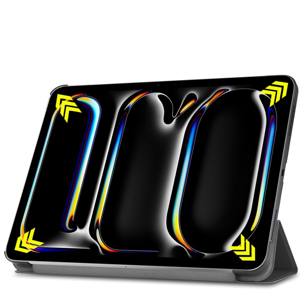 Чохол до планшета BeCover Smart Case Apple iPad Pro 11" M4 2024 Black Abstraction (711630) - зображення 5