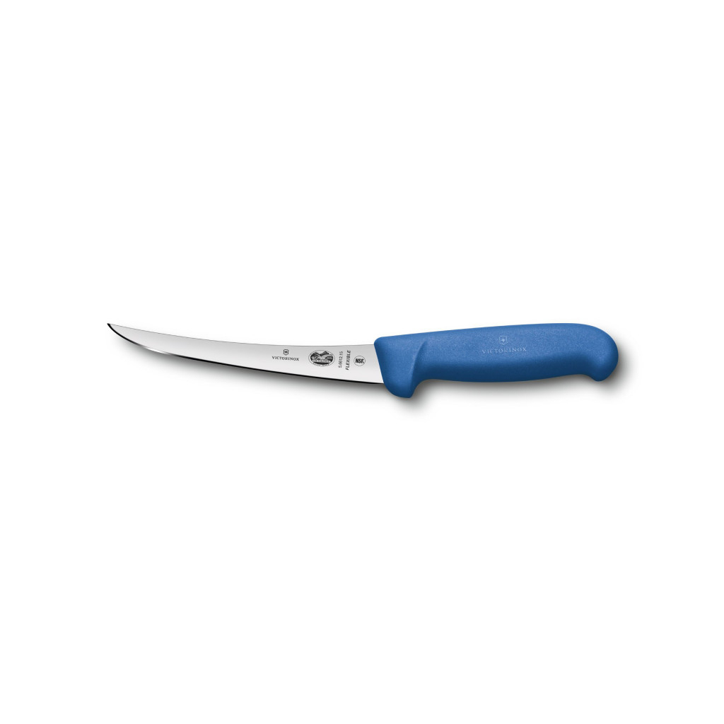 Кухонний ніж Victorinox Fibrox Boning Flexible 15 см Blue (5.6612.15) - зображення 1