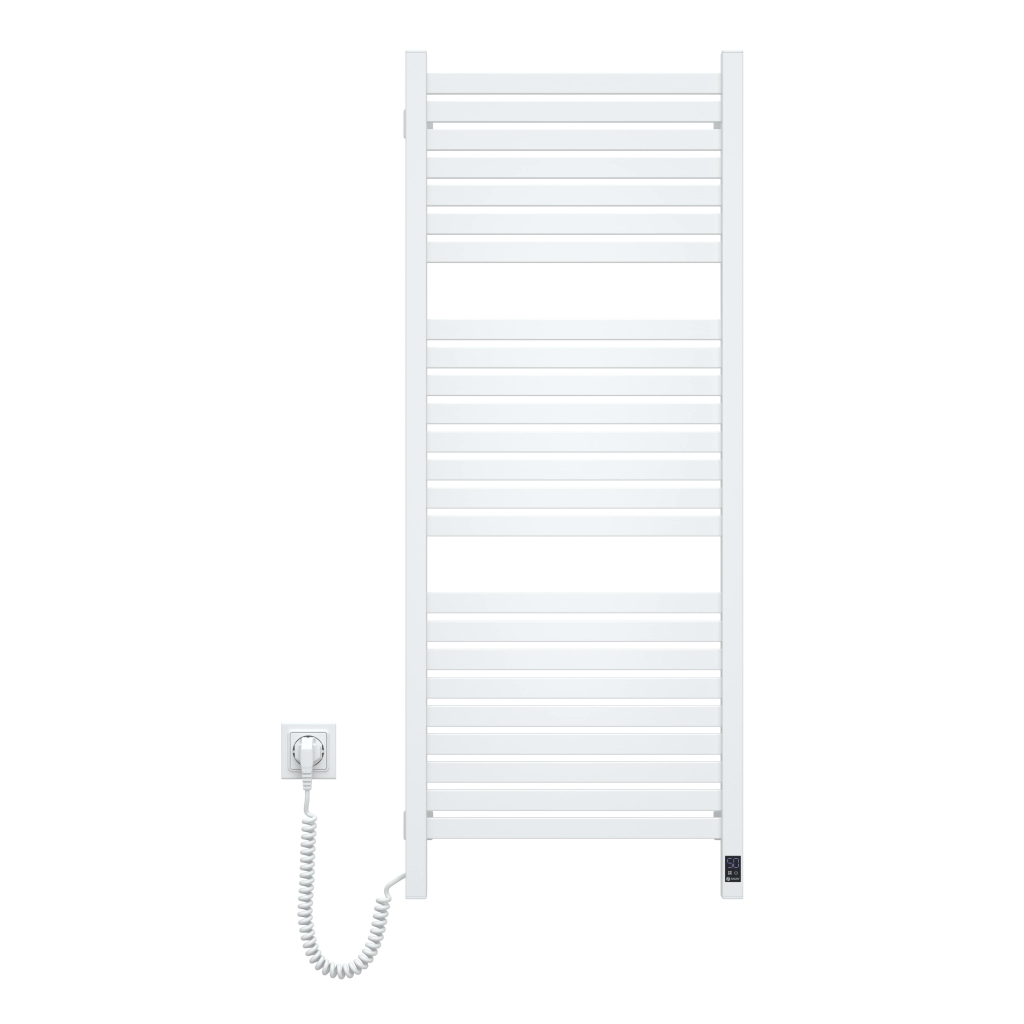 Сушарка для рушників Navin Авангард Х, 1200х480, Wi-Fi, сталь, білий, лівобічна (12-172155-4812) - зображення 5