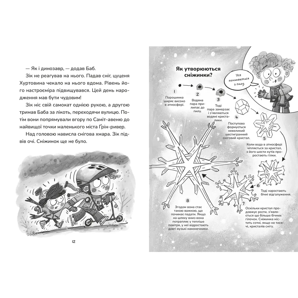 Книга Зік - погодний ґік. Порятунок ящірки від хуртовини - Джоан Аксельрод-Контрада, Енн Маласпіна Видавництво Старого Лева (9789664483510) - зображення 5