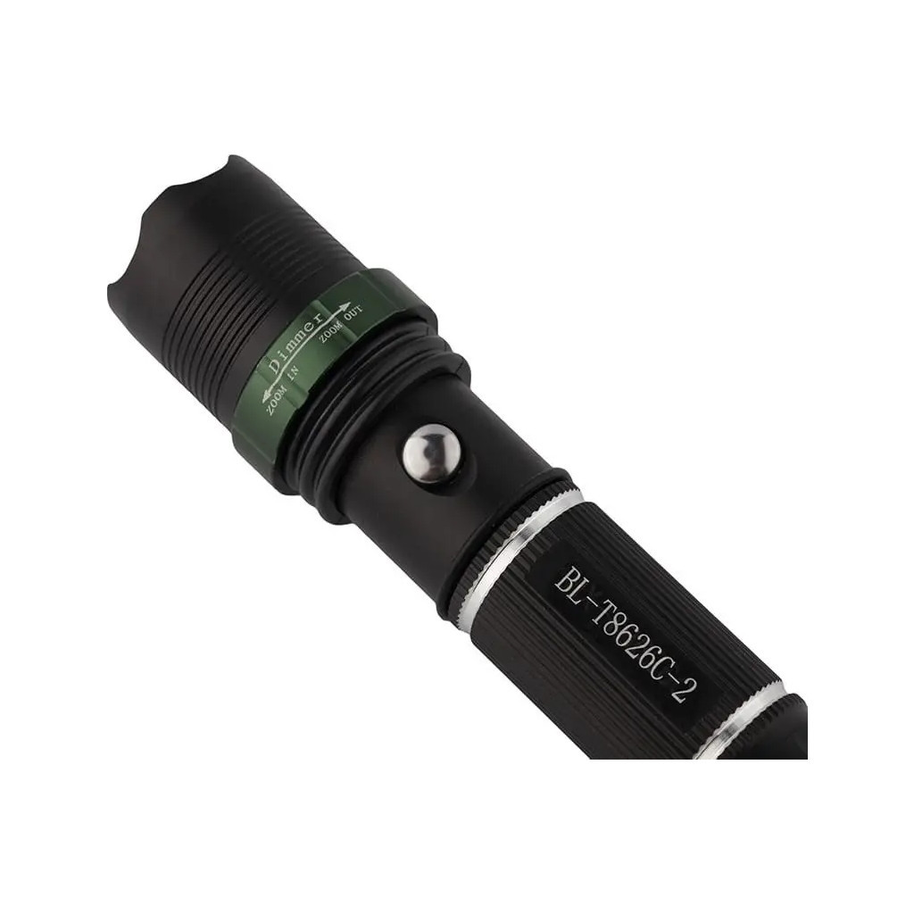 Ліхтар X-Balog UV 2 діоди BL-T8626C-2 алюмінієвий діапазон до 300 м (L0-72) - зображення 5