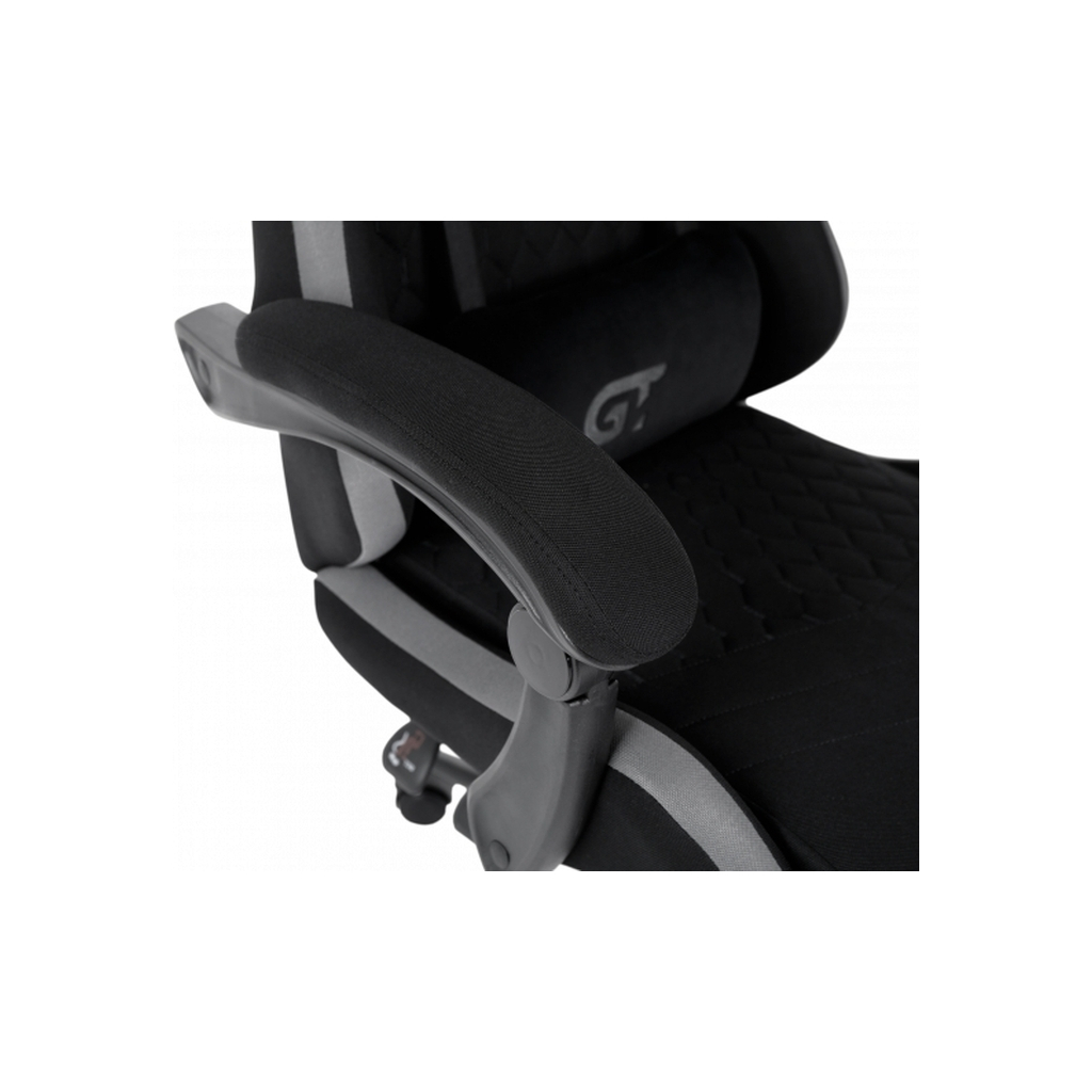 Крісло ігрове GT Racer X-2324 Black/Gray (X-2324 Fabric Black/Gray) - зображення 9