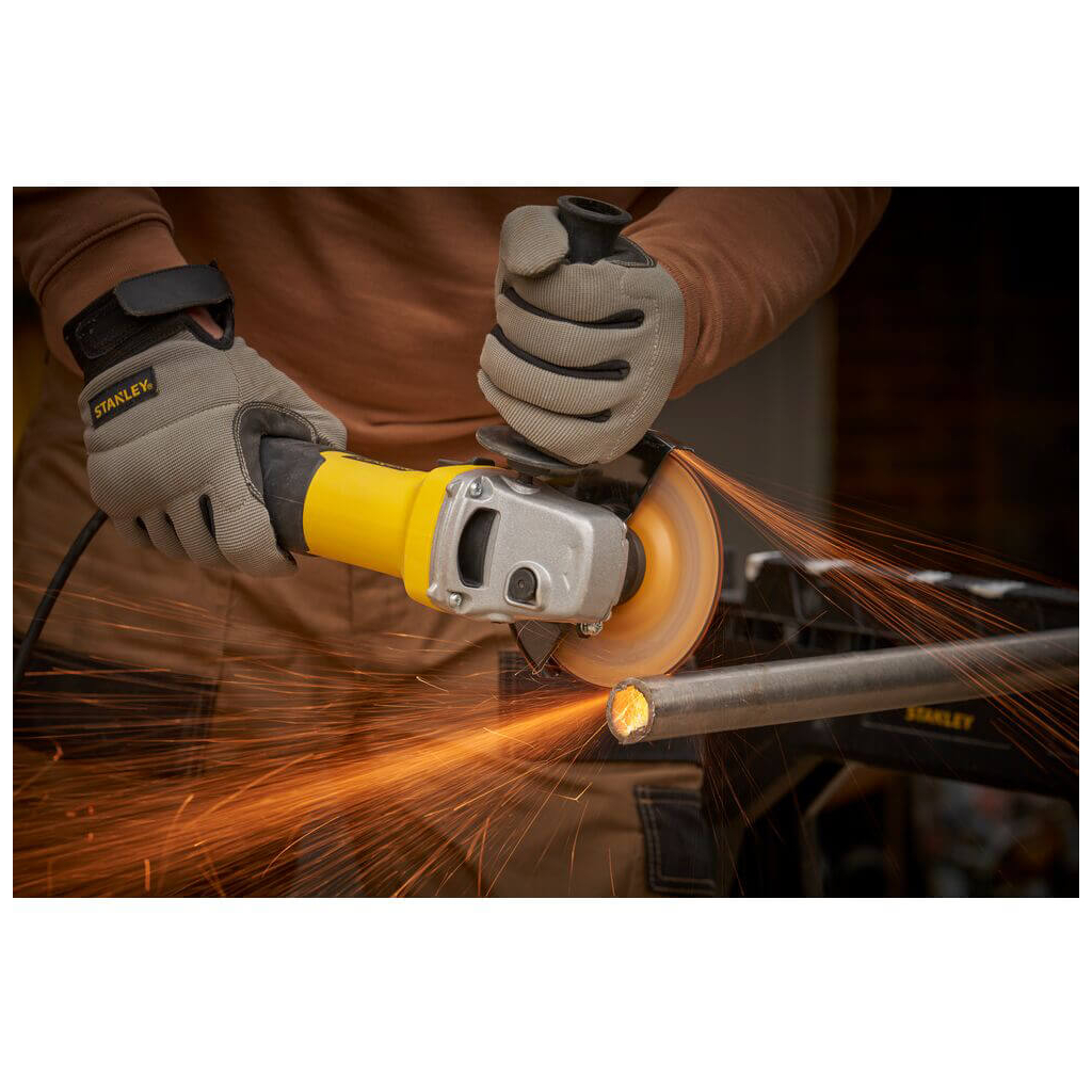 Шліфувальна машина Stanley кутова FATMAX, 1100 Вт, 3000-11000 об/хв, 125 мм, 2.2 кг (FMEG225VS) - зображення 5