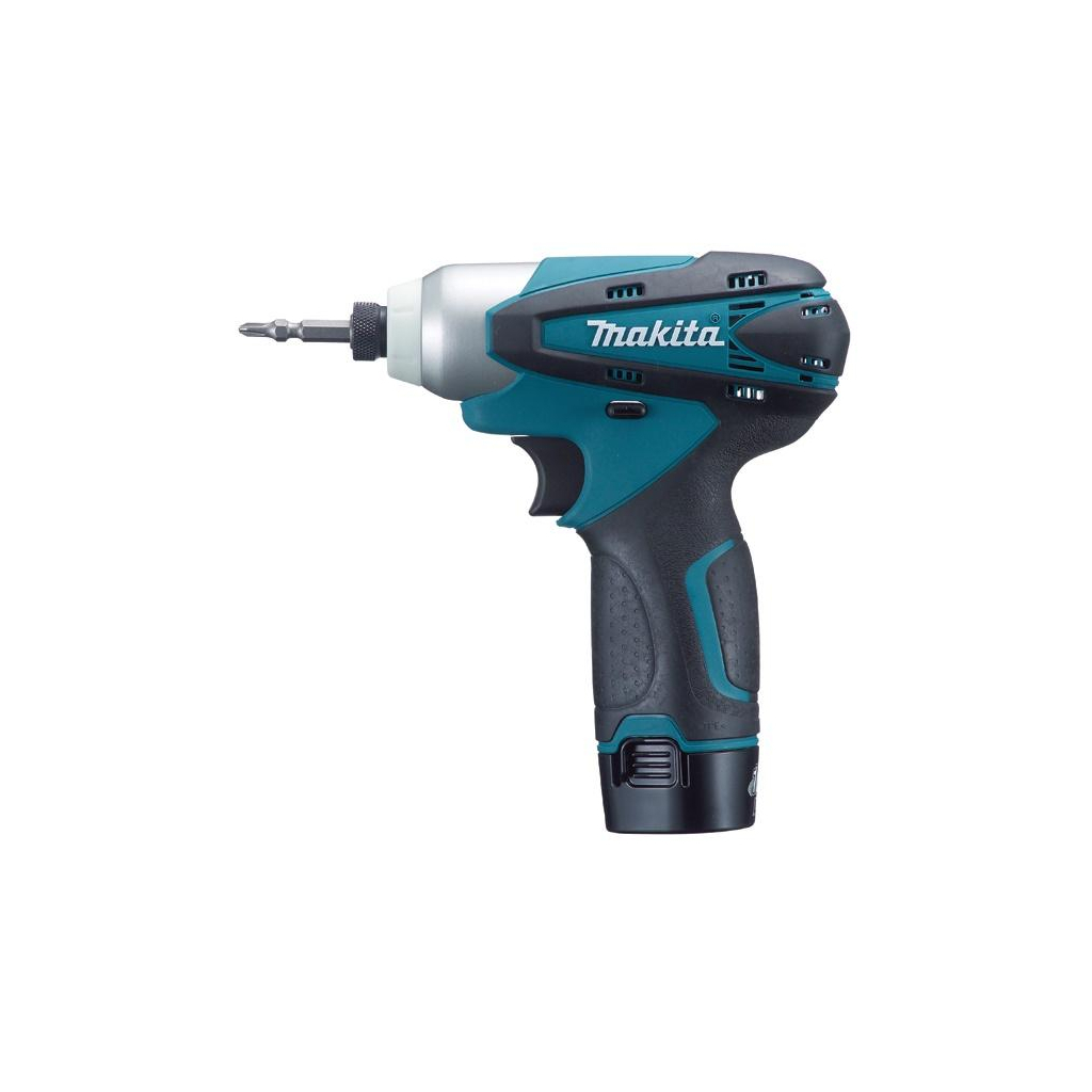 Шуруповерт Makita 10,8В (DF330D, TD090D, DC10WA, BL1013x2шт., Алюм.кейс) (LCT204) - зображення 3