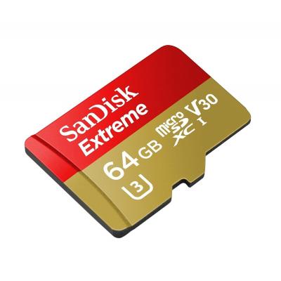 Карта пам'яті SanDisk 64GB microSDXC Class10 UHS-I V30 4K Extreme (SDSQXVF-064G-GN6MA) - зображення 4