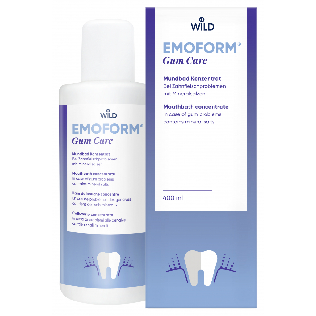 Ополіскувач для порожнини рота Dr. Wild Emoform Gum Care 400 мл (7611841702201) - зображення 3