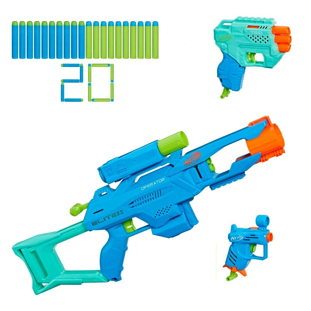 Іграшкова зброя Hasbro Набір бластерів іграшкових серії Еліт 2.0 (F6146) - изображение 2