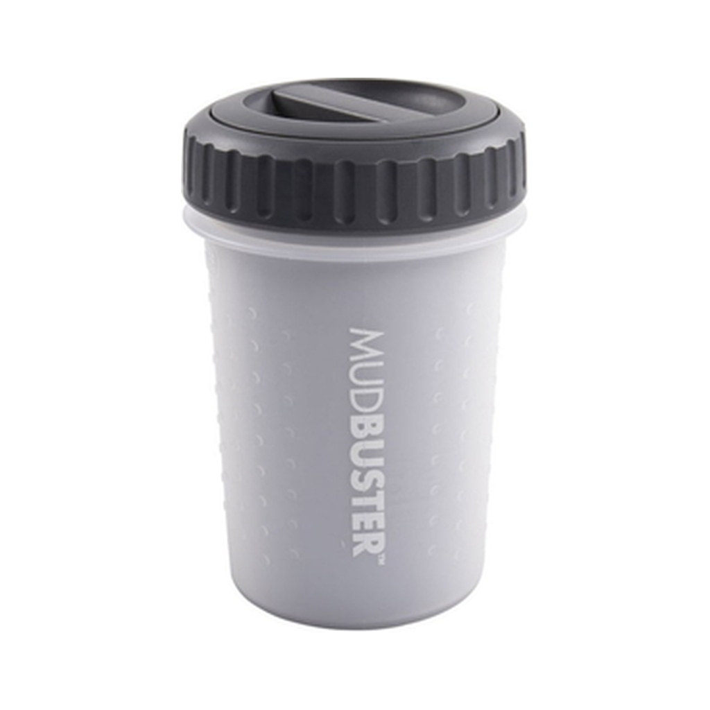 Лапомийка Dexas MudBuster середня з кришкою 15 см світло-сіра (0084297308742) - зображення 1