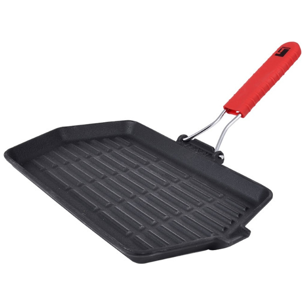 Сковорода Bergner Bbq lovers, гриль 34.3x20.4 см (BG-34131-BK) - зображення 1