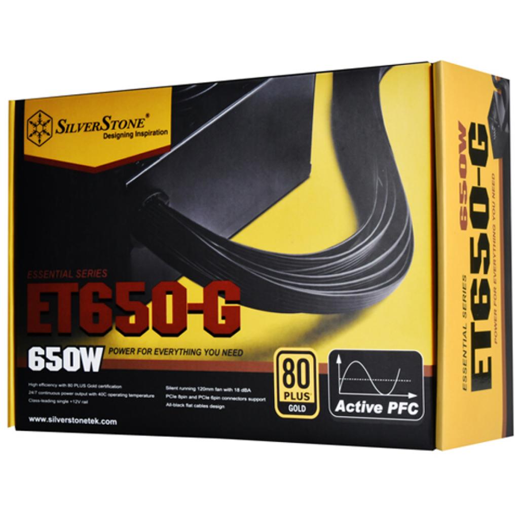 Блок живлення Silver Stone 650W STRIDER (SST-ET650-G) - изображение 8