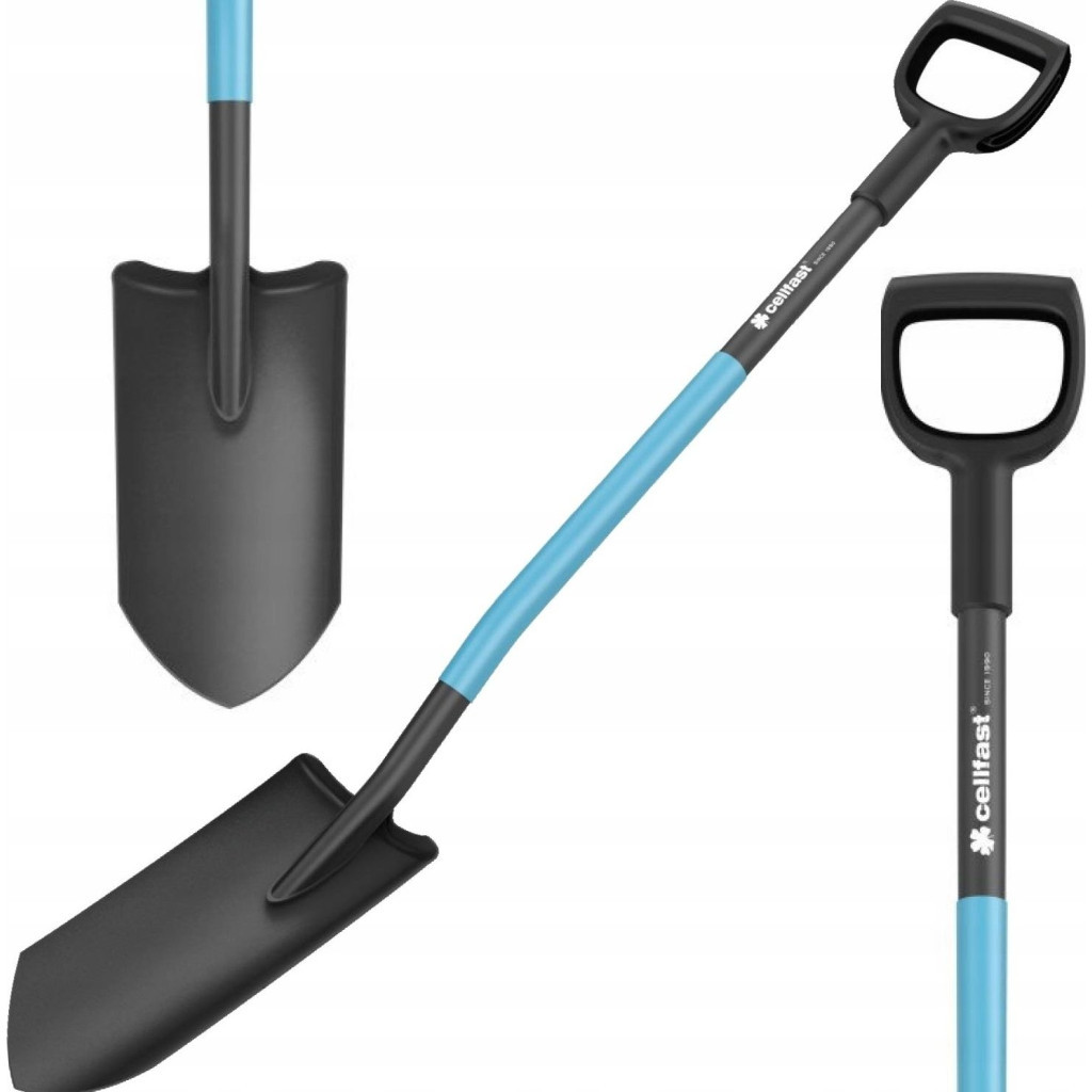 Лопата Cellfast для канав та пересадки рослин IDEAL PRO, 129см, 1.9кг. (40-215) - изображение 4