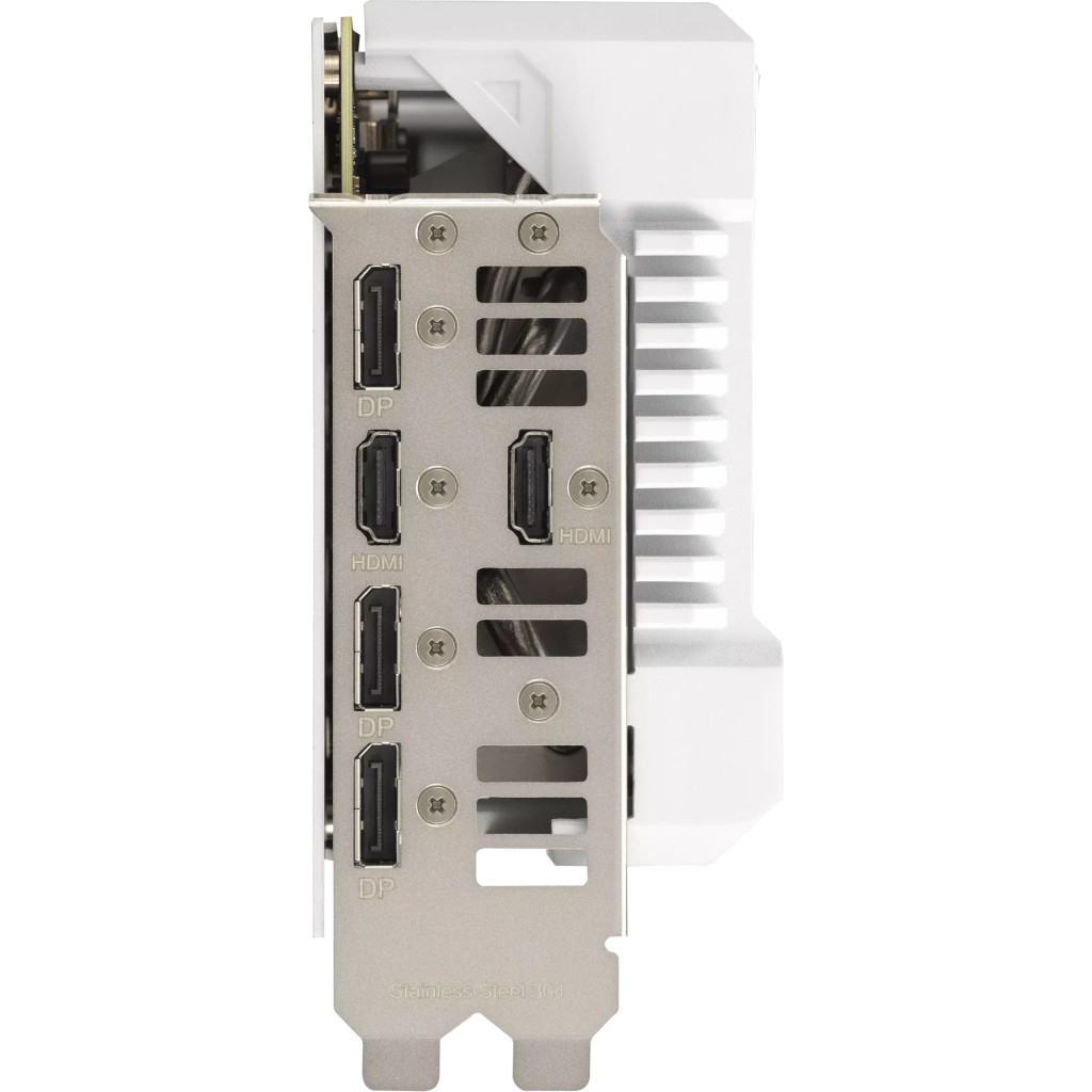 Відеокарта ASUS GeForce RTX4070Ti SUPER 16Gb TUF OC WHITE GAMING (TUF-RTX4070TIS-O16G-WHITE-GAMING) - зображення 8