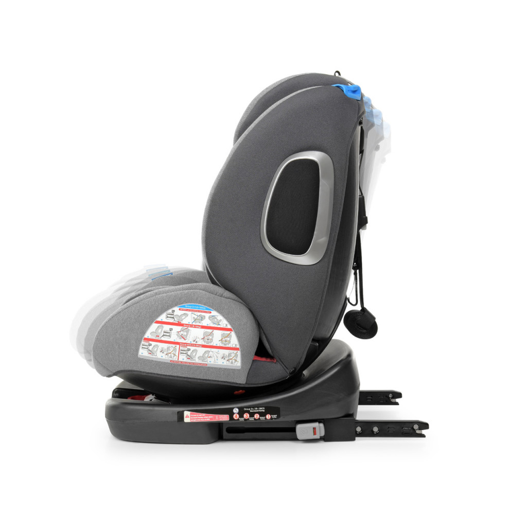 Автокрісло El Camino Absolute 360 Isofix 0-36 кг (ME 1079 royal grey) - изображение 6
