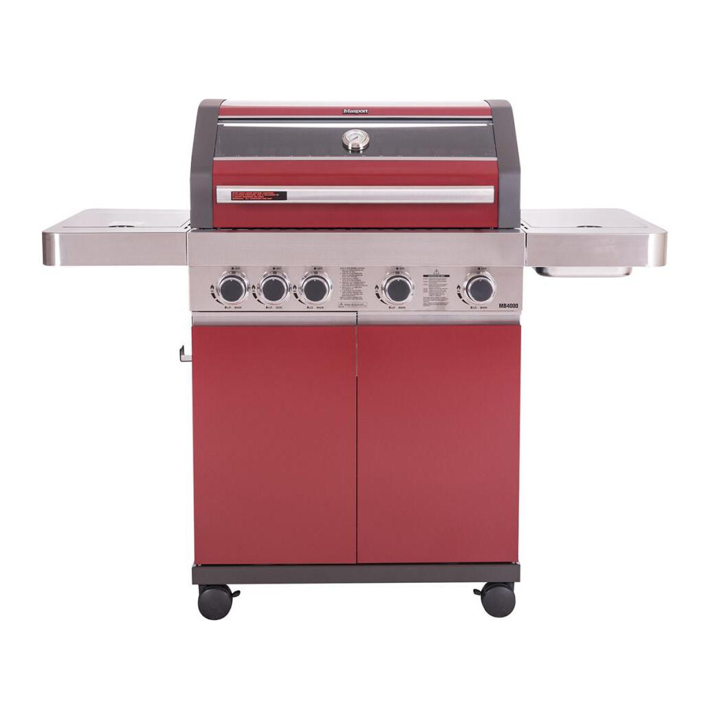 Гриль-барбекю AL-KO Masport газовий гриль MB 4000 червоний MASPORT (134265) - зображення 1