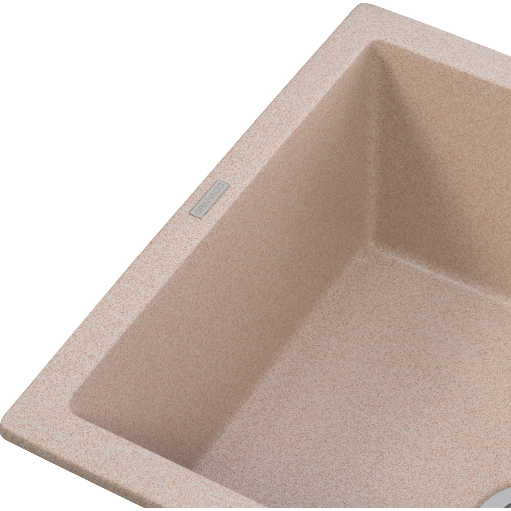 Мийка кухонна GRANADO NAVIA avena з сифоном (775*495mm.) (gr3802) - зображення 3