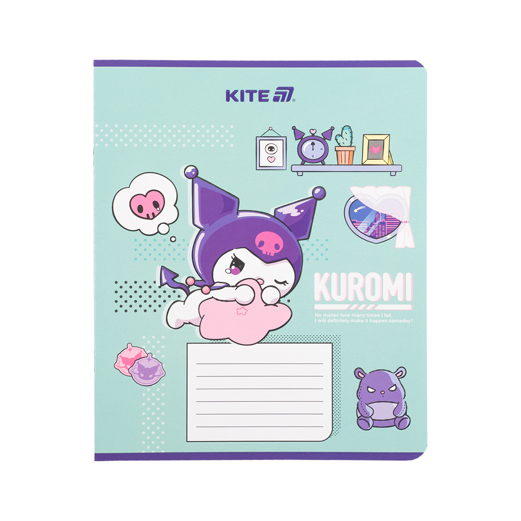 Зошит Kite Kuromi, 18 аркушів, клітинка (HK25-236-1) - зображення 12