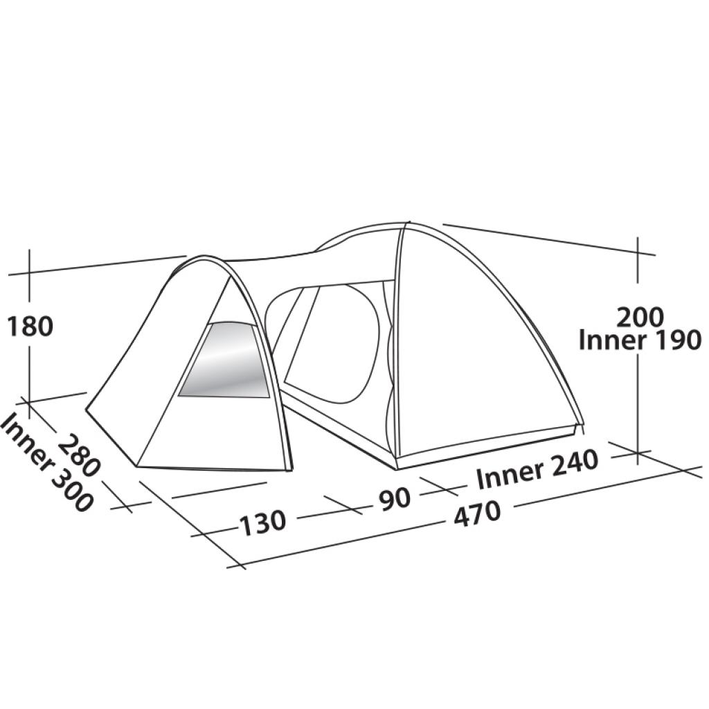 Намет Easy Camp Energy 300 Rustic Green (928900) - зображення 2