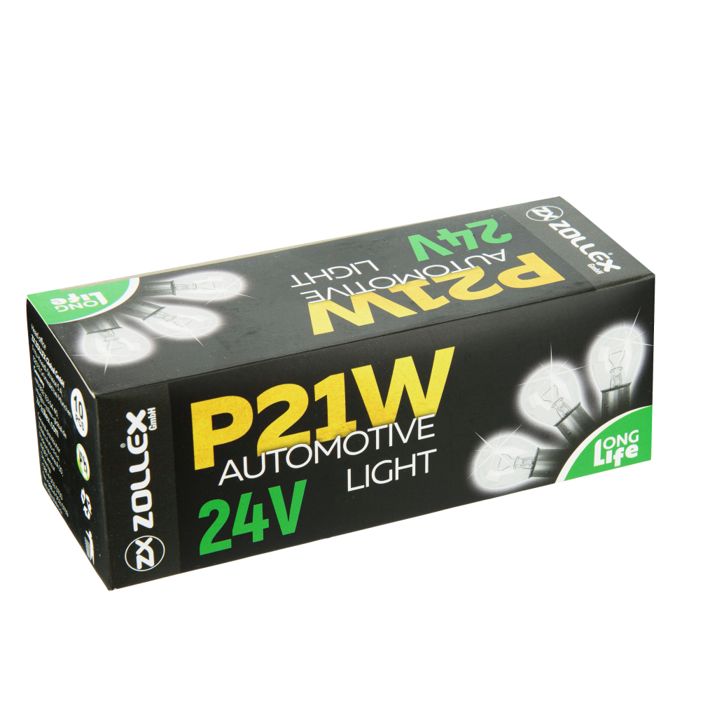Автолампа Zollex P21W 24V - зображення 2