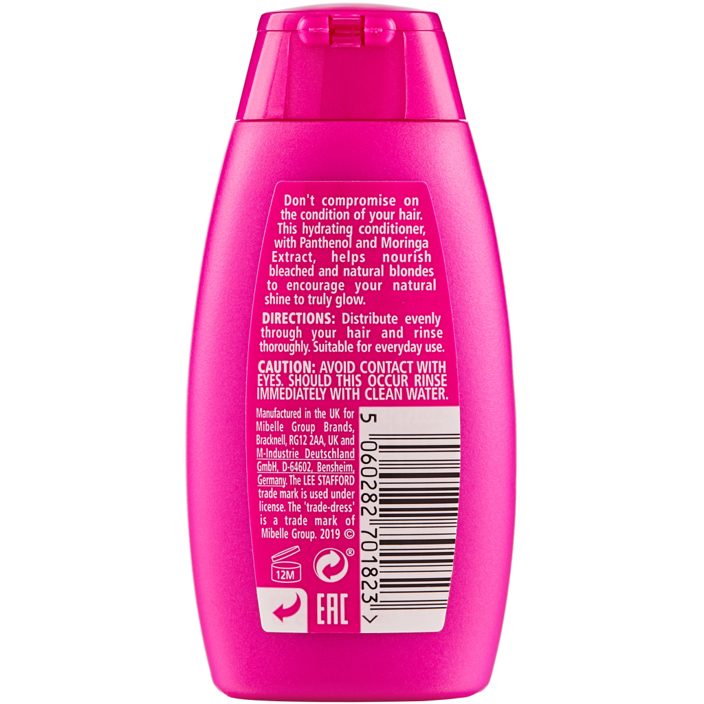 Кондиціонер для волосся Lee Stafford Bleach Blonde Зволожуючий для освітленого волосся 50 мл (5060282701823) - зображення 2