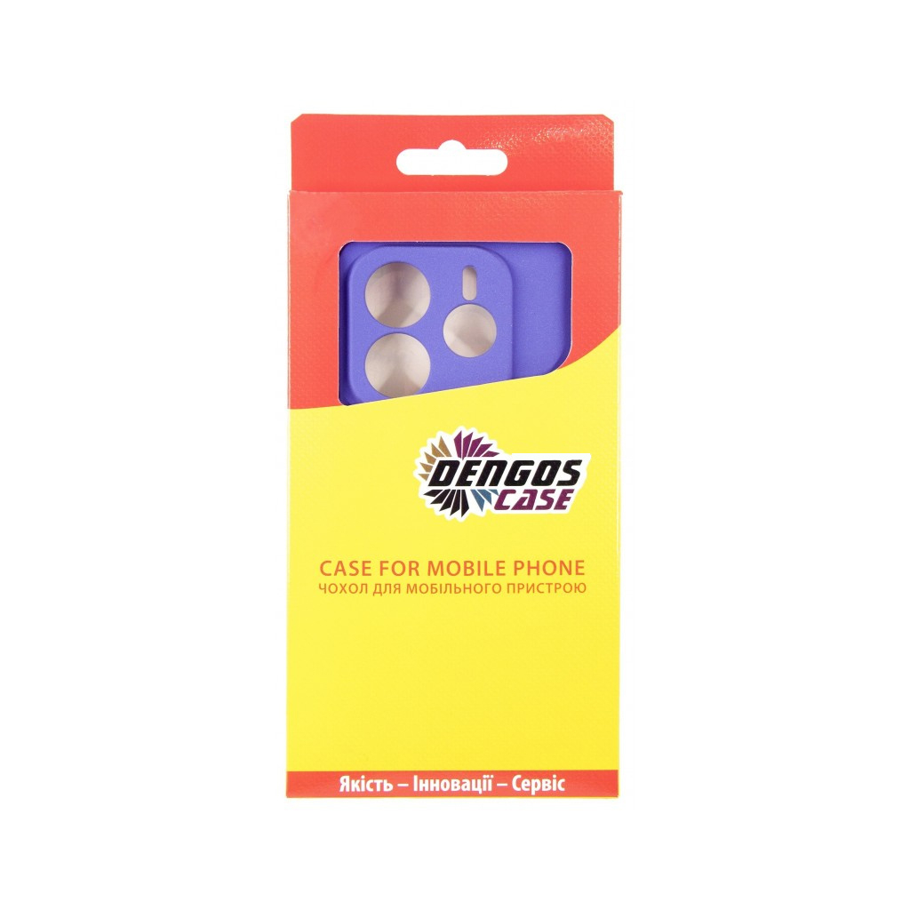 Чохол до мобільного телефона Dengos Carbon Xiaomi Redmi Note 14 (purple) (DG-TPU-CRBN-221) - зображення 4