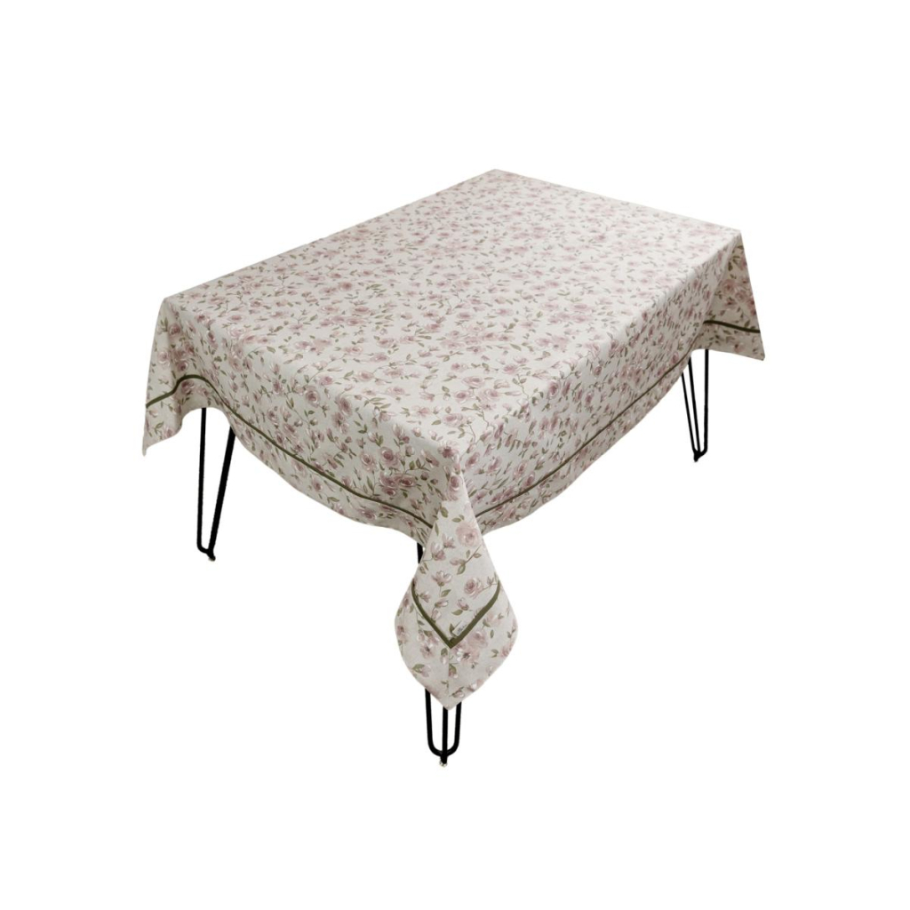 Скатертина Прованс Тереза Квіточки з кантом 180х133 (034496) - зображення 3