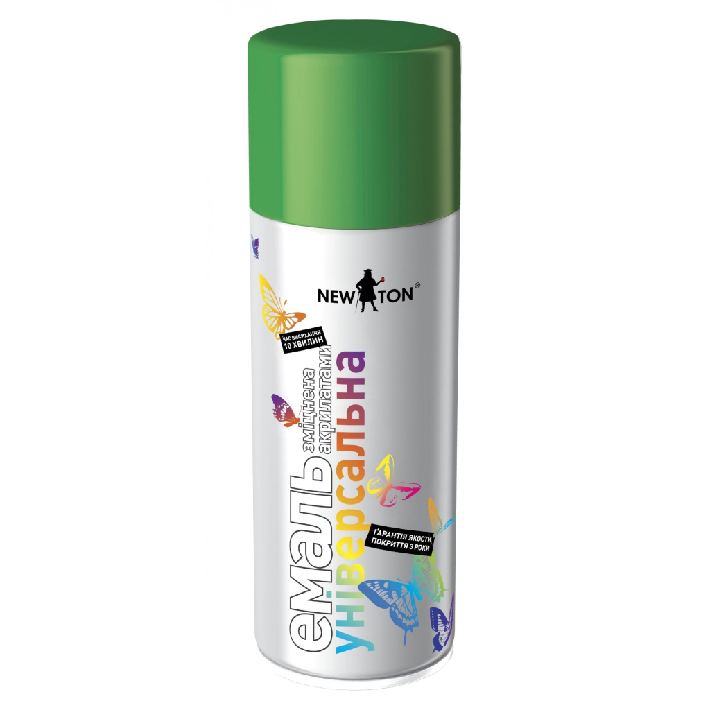 Аерозольна фарба для автомобіля New Ton універсальна 6006 х.олива МАТ, аер. 400 мл (000011948) - зображення 1