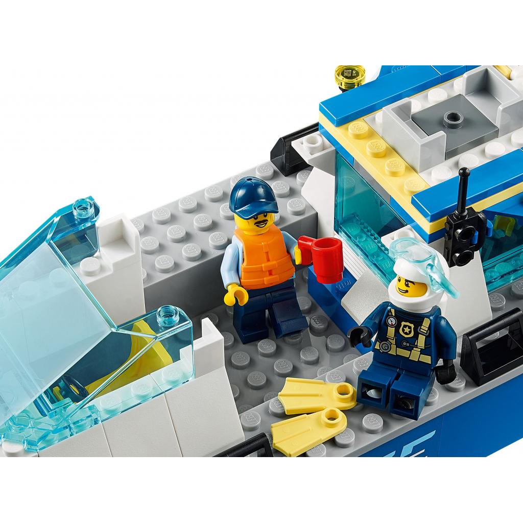 Конструктор LEGO City Police Поліцейський патрульний човен 276 деталей (60277) - зображення 7