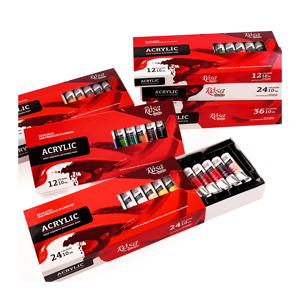 Акрилові фарби Rosa Studio 36*10мл (4823098538394) - picture 4