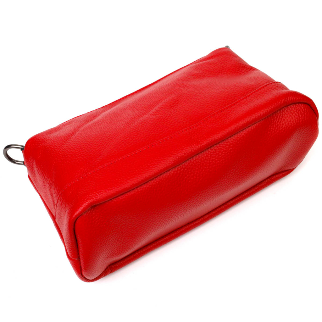 Сумка Vintage З натуральної шкіри Червона (22102) - зображення 5