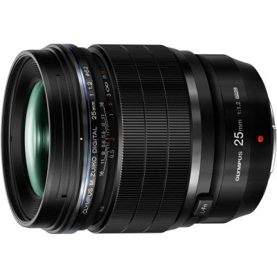 Об'єктив Olympus ED 25mm 1:1.2 PRO Black (V311080BW000) - зображення 1