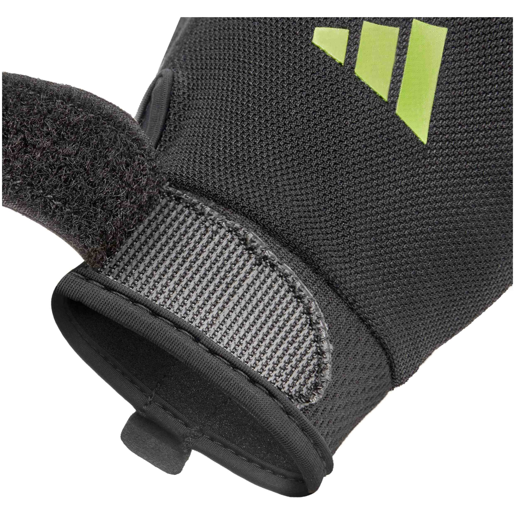 Рукавички для фітнесу Adidas Essential Training Gloves ADGB-15002GN чорний, зелений M (885652025966) - зображення 3