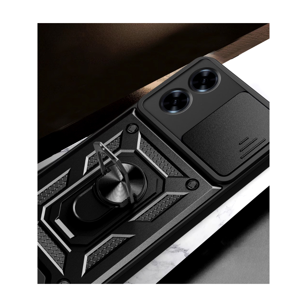 Чохол до мобільного телефона BeCover Military ZTE Blade A34 Black (712173) - зображення 6