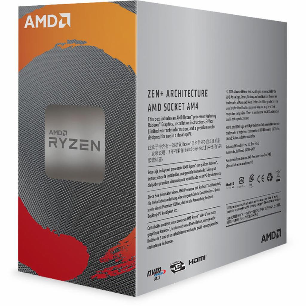 Процесор AMD Ryzen 3 3200G (YD3200C5FHBOX) - изображение 3