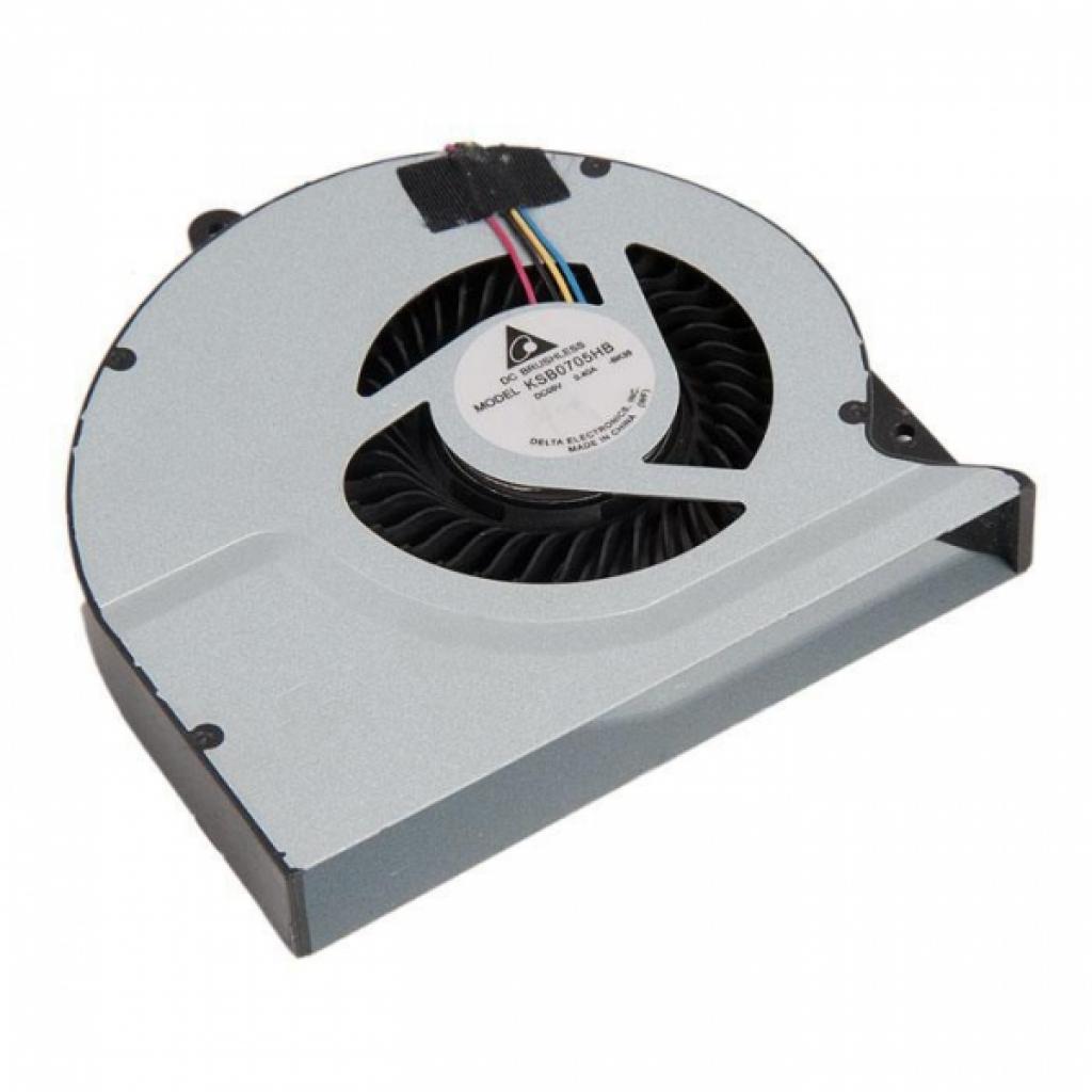 Вентилятор ноутбука ASUS N56/N56DP/N56VW/N56VM/N56VZ/N56DY DC(5V,0.4A) 4pin (DFS400805L10T/KSB0705HB-BK35) - зображення 3