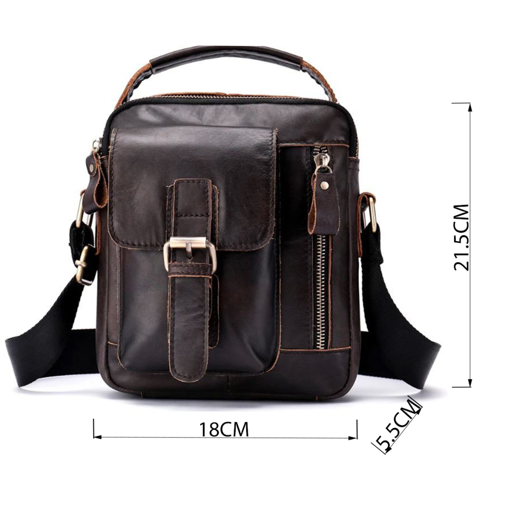 Сумка Vintage Коричнева (14702) - зображення 3